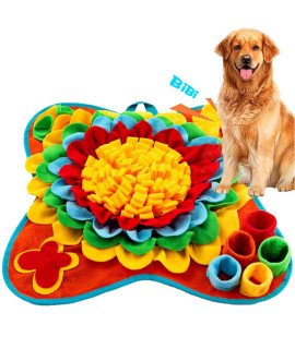 ALOYA Snuffle Mat for Dogs with Lick Mat and Plush Dog Toy - Enrichment Treat Dog Sniffing Mat for Boredom - Interactive Dog Puzzle Toys Snuffle Mats for Slow Feeding, Nosework, Mental Stimulation