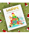 Wufers Advent Calendar Dog Cookie Box Handmade Hand-Decorated Dog Treats Dog Gift Box Made with Locally Sourced Natural Ingredients (Advent 2023)