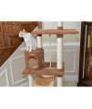 Armarkat 70 Real Wood Cat tree With Scratch posts, Hammock for Cats & Kittens, X7001