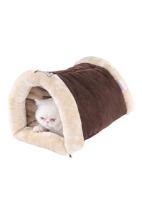 Armarkat Cat Bed/Pad Model C16HKF/MH Mocha & Beige