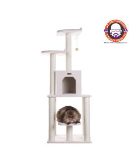 Armarkat B6203 Classic Real Wood Cat Tree, Jackson Galaxy Approved, Five Levels With Condo and Two Perches