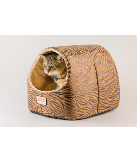 Armarkat Cat Bed Model C11HBW/MH Bronze & Beige