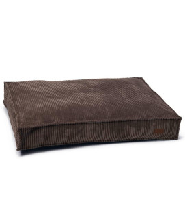 Designed by Lotte Dog Cushion Ribbed 100x70x15 cm Brown