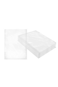 Pack of 500 Laminated Vacuum Pouches clear 14 x 24 Poly-Nylon Vacuum Food Bags 14x24 Thickness 3 mil Plastic Bags for Packing and Storing Perfect for Industrial Food Service(D0102HIZ2BW)