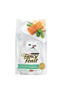 Purina Fancy Feast Dry Cat Food with Ocean Fish and Salmon - 7 lb. Bag