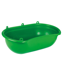 Kerbl 2985 Spreading Tub with Trough Plastic 20 litres Green