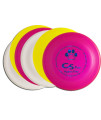 Hyperflite K-10 Pup Competition Standard Dog Disc Six Pack - Assorted Colors