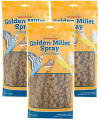(3 Pack) Sun Seed company BSS10971 Small Bird Millet Spray Treats, 7-Ounce Per Pack