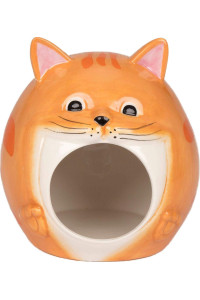 Tabby Cat Hideout Ceramic