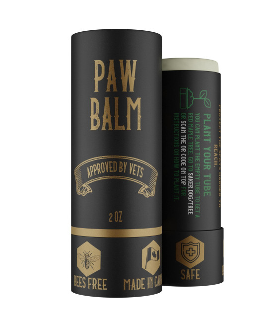SKER Dog Paw Balm Veterinarian-Approved Paw Moisturizer for Dry, Cracked, and Rough Paws Handmade in Canada Heals, Repairs, and Protect Dog Paws Naturally
