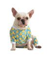 CuteBone Dog Pajamas Yellow Ducks Dog Apparel Dog Jumpsuit Pet Clothes Pajamas Coat P50XXL