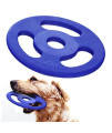 SuperChewy Tough Tug-of-War Flying Disc Toy | Lifetime Replacement | Strong Natural Rubber | Great Tug Disc Fetch Toy for Dogs | Ultra Durable Chew Toy for Aggressive Chewers | for All Breeds