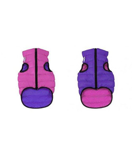Reversible jacket AiryVest, size XS 25, pink-purple