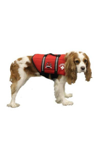 Neoprene Doggy Life Jacket M Red
