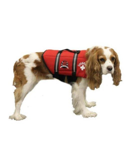 Neoprene Doggy Life Jacket L Red