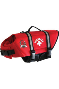 Neoprene Doggy Life Jacket XL Red