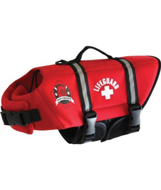 Neoprene Doggy Life Jacket XL Red