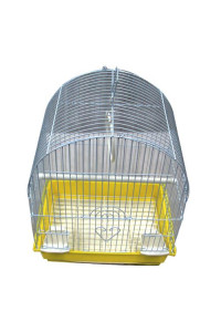 Iconic Pet - Dome Top Bird Cage - Small - Yellow