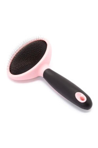 Iconic Pet - Small Slicker Brush - Pink