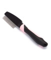 Iconic Pet - Single Sided Pin Comb (flea comb) - Pink