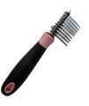 Iconic Pet - Dematting Comb - Pink