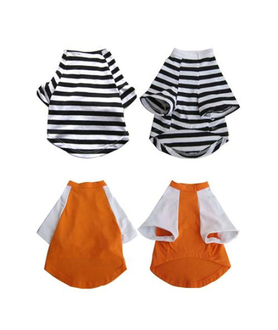 Pretty Pet Apparel with Sleeves Asst 2 (set of 2)