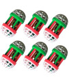 6 Pack Plastic roller with bell - 6 Pieces