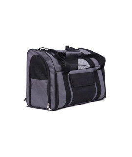 Iconic Pet - FurryGo Luxury Pet Travel Backpack/Carrier - Dark Grey