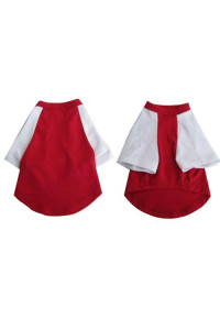 Iconic Pet - Pretty Pet Red and White Top - X Small