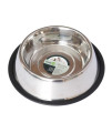 Iconic Pet - Stainless Steel Non-Skid Pet Bowl for Dog or Cat - 96 oz - 12 cup