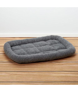 Iconic Pet - Premium Synthetic Sheepskin Handy Bed - Grey - Xlarge