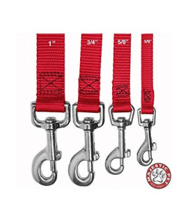 1in x 6ft Lead Red By Majestic Pet Products