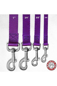 3/4in x 6ft Lead Purple By Majestic Pet Products