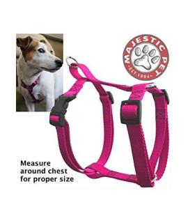 20in - 28in Harness Pink, Lrg 40 - 120 lbs Dog By Majestic Pet Products