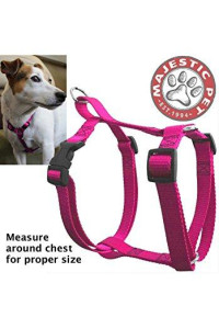12in - 20in Harness Pink, Sml 10 - 45 lbs Dog By Majestic Pet Products