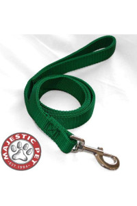 1in x 6ft Dbl Lead Green By Majestic Pet Products