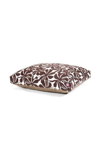 Chocolate Plantation Small Rectangle Pet Bed