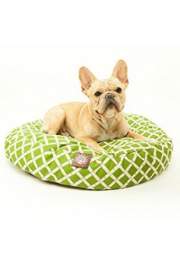 Sage Bamboo Small Round Pet Bed