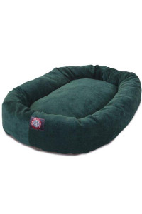 40" Marine Villa Collection Micro-Velvet Bagel Bed By Majestic Pet Products