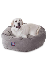 40" Vintage Villa Collection Micro-Velvet Bagel Bed By Majestic Pet Products