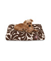 Chocolate Plantation Small Rectangle Pet Bed