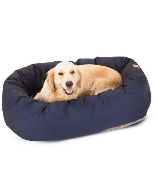 40" Blue Bagel Bed By Majestic Pet Products