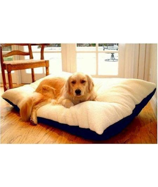 30x40 Khaki Rectangle Pet Bed By Majestic Pet Products-Medium