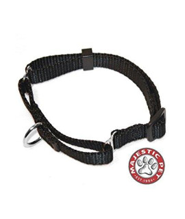 18in - 26in Martingale Black, 100-200 lbs Dog By Majestic Pet Products