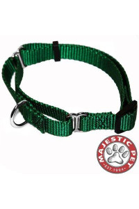 14in - 20in Martingale Green, 40 - 120 lbs Dog By Majestic Pet Products