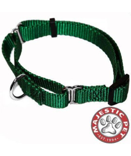 14in - 20in Martingale Green, 40 - 120 lbs Dog By Majestic Pet Products