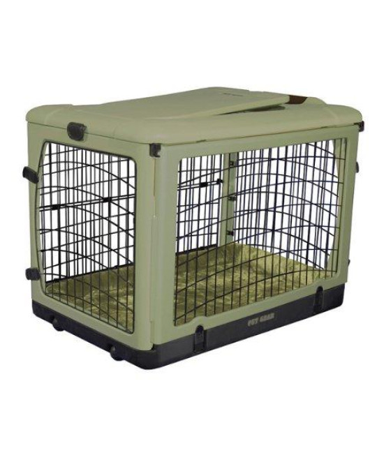 The Other Door Steel Crate with Plush Pad 27"