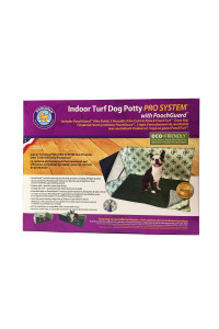 Indoor Turf Dog Potty PRO System w/ PoochGuard Connectable 16" x 24"
