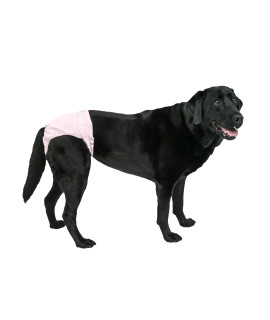 PoochPants Reusable Dog Diaper Large Pink 33 to 55 lbs