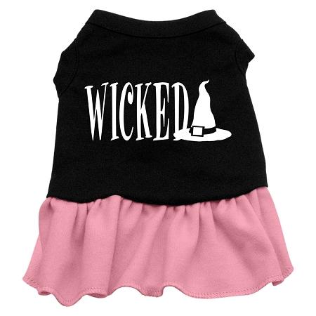 Wicked Dog Dress - Pink Lg
